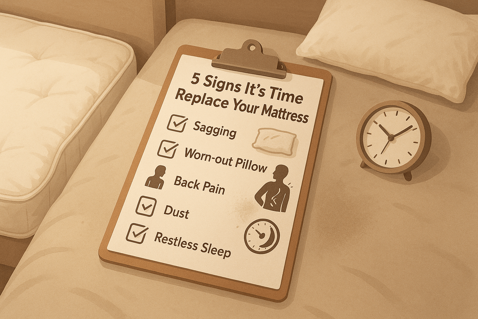 5 Signs It’s Time to Replace Your Mattress - Rest Relax