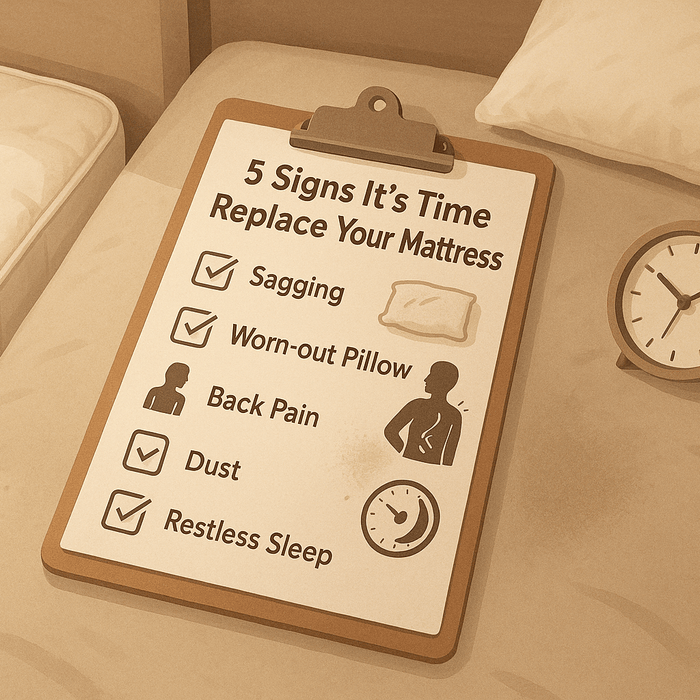 5 Signs It’s Time to Replace Your Mattress - Rest Relax