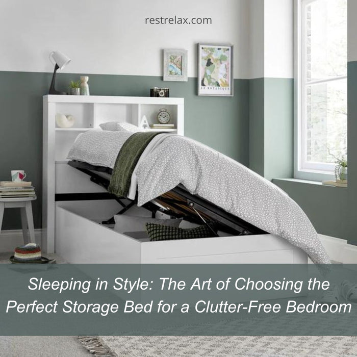 Choosing the Perfect Storage Bed: Keeping Your Bedroom Clutter-Free - Rest Relax