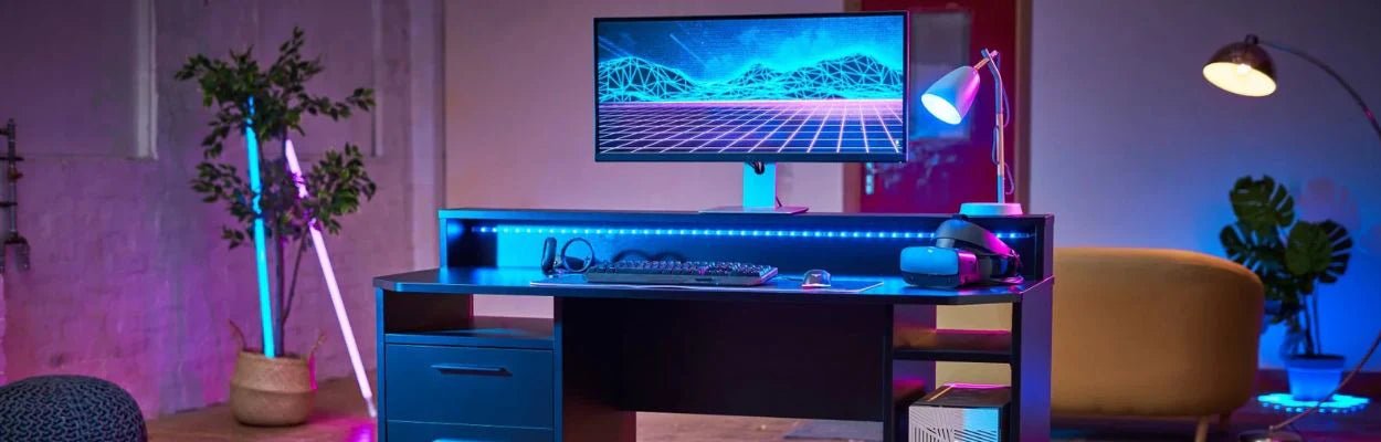 Craft Your Dream Gaming Sanctuary: LED Desks, Ergonomic Chairs, and Revolutionary Beds Await - Rest Relax