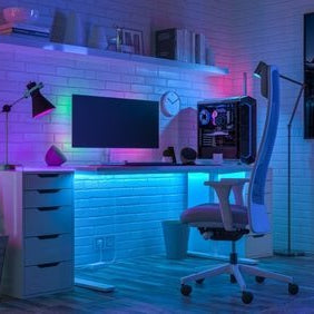Gaming Desks with LED Lights: Enhance Your Gaming Experience - Rest Relax