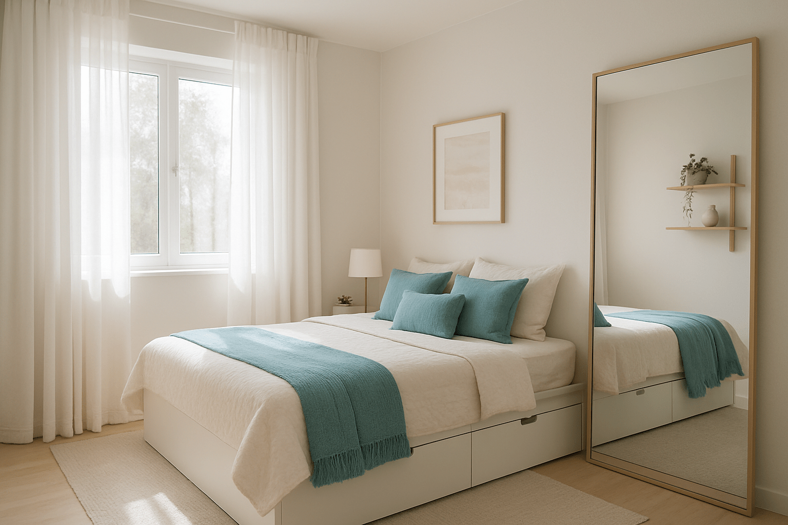 How to Make a Small Bedroom Look Bigger – Styling Hacks - Rest Relax