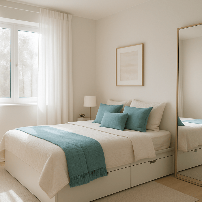 How to Make a Small Bedroom Look Bigger – Styling Hacks - Rest Relax