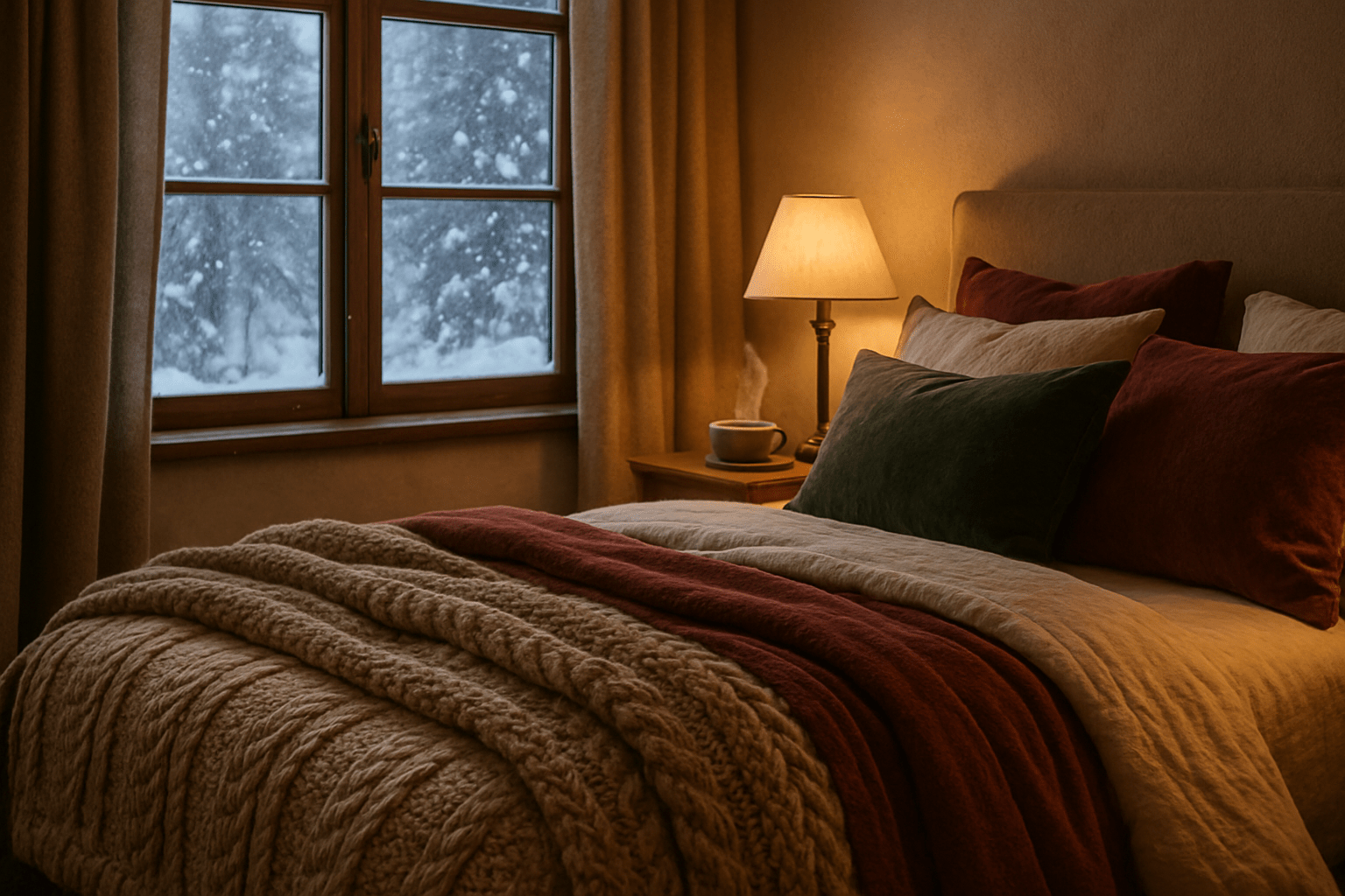 How to Transition Your Bedroom for the Colder Months - Rest Relax