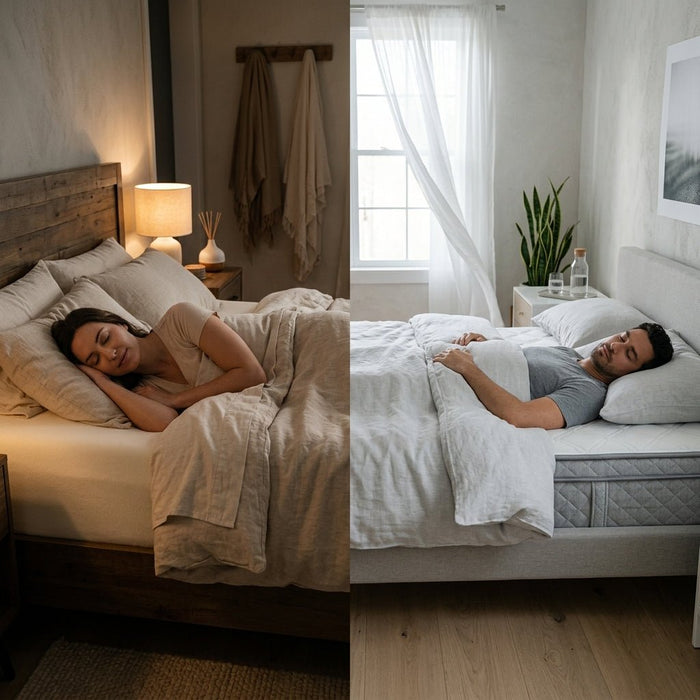 Memory Foam vs. Hybrid: Which Mattress Is Best for Stress Relief? - Rest Relax