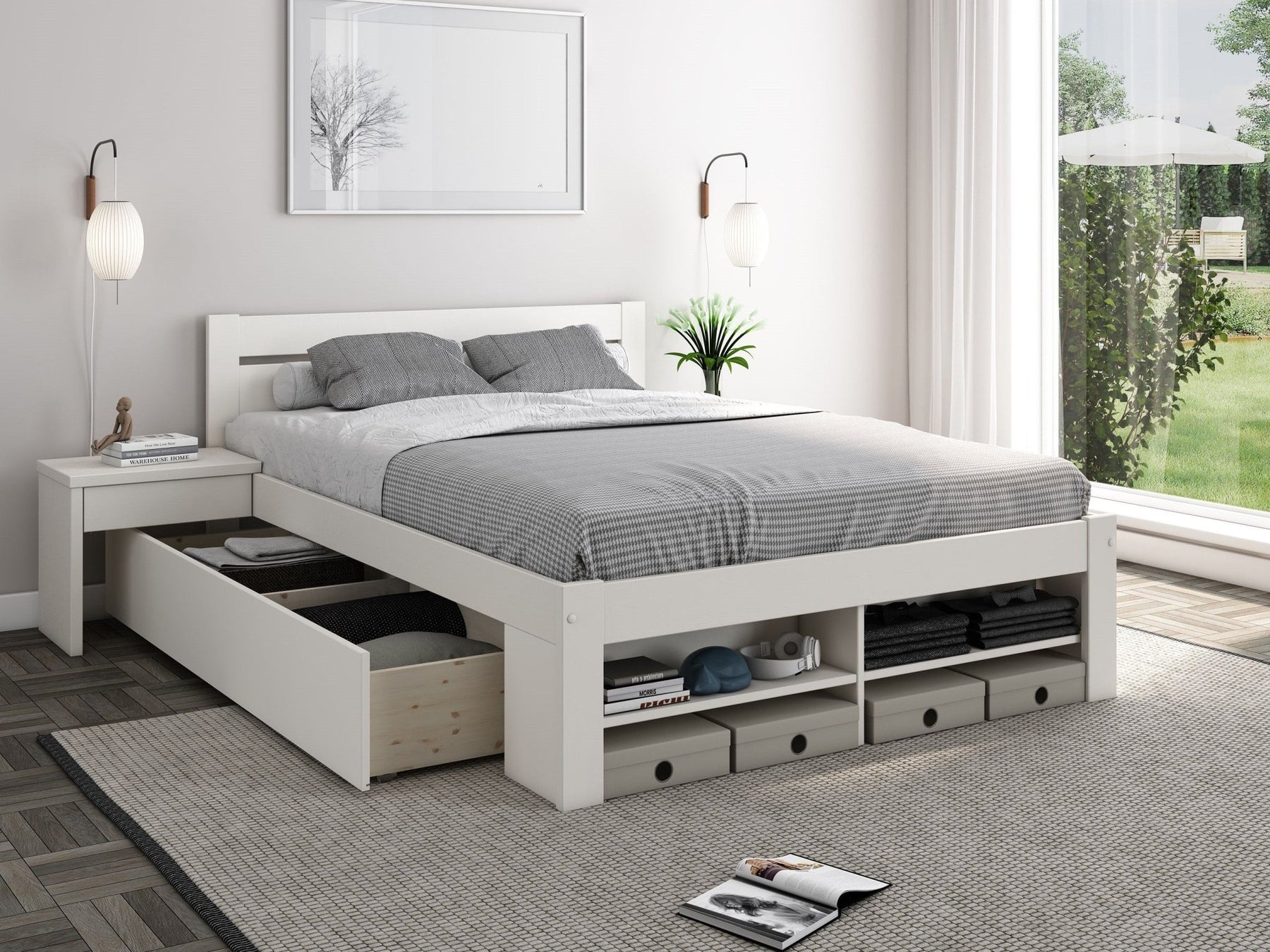 The Art of Optimising Bedroom Space: Efficient Storage Bed Solutions - Rest Relax