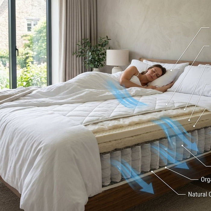 What Mattress Materials Help Regulate Temperature Naturally? - Rest Relax