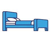 Blue Beds and Bed Frames image