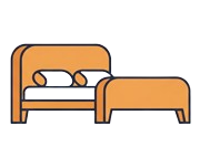 Ochre Beds and Beds Frame image