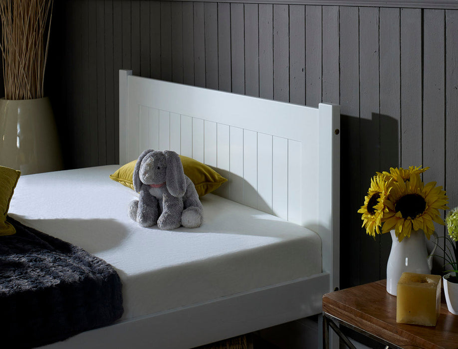 Clifton White Wooden Bed Frame