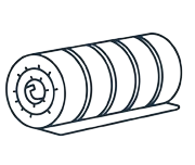 Rolled Up Mattresses image