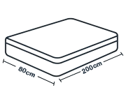European Small Single Mattress (80x200) image