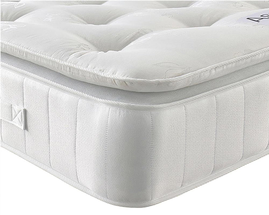 Aspire FurnitureAspire Natural Cashmere Pillowtop Pocket Sprung Mattress – 30cm Medium-Firm 1000 Pocket - Rest Relax