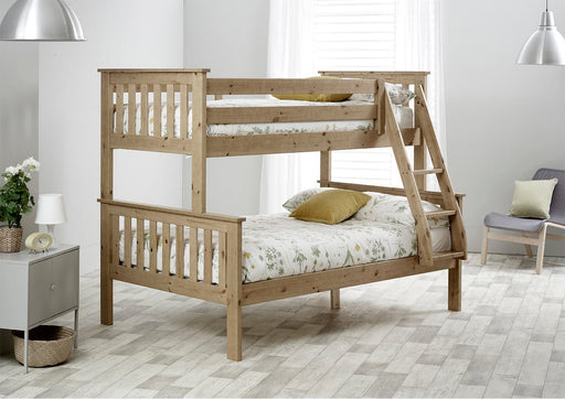 BedmasterCarra Pine Wooden Triple Sleeper - Rest Relax