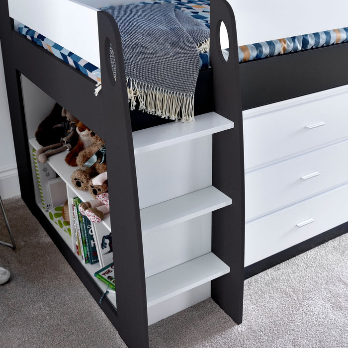 BedmasterErsa Storage Mid Sleeper Bed - Rest Relax
