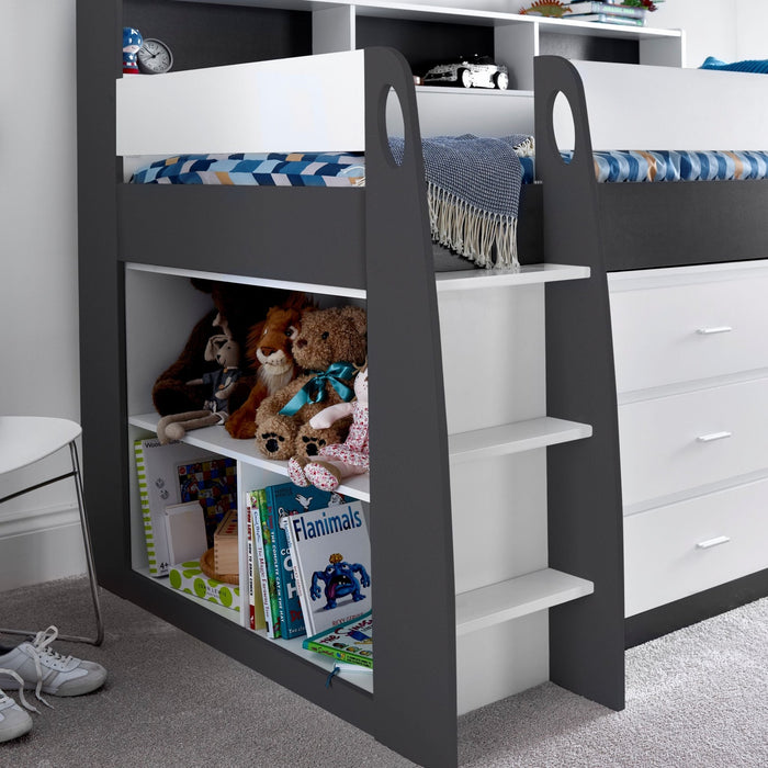 BedmasterErsa Storage Mid Sleeper Bed - Rest Relax