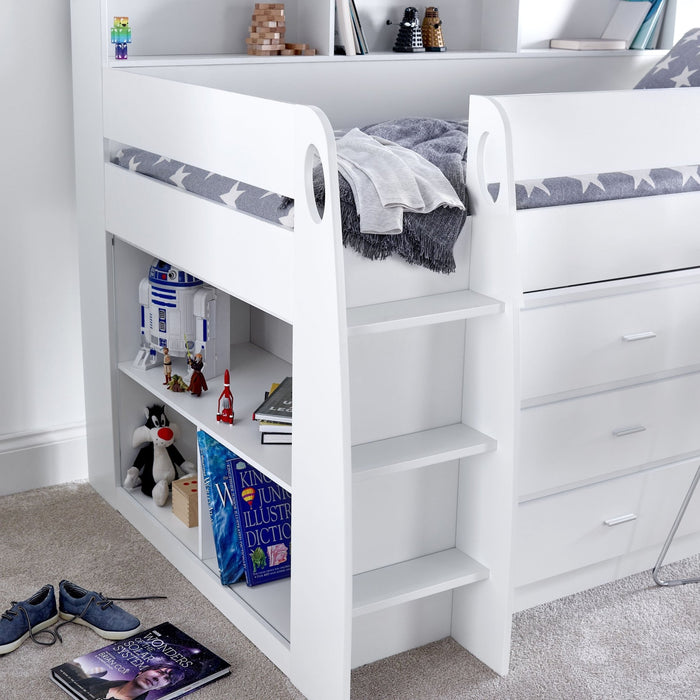 BedmasterErsa Storage Mid Sleeper Bed - Rest Relax
