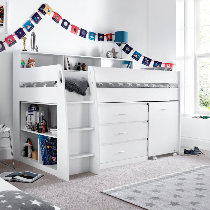 BedmasterErsa Storage Mid Sleeper Bed - Rest Relax