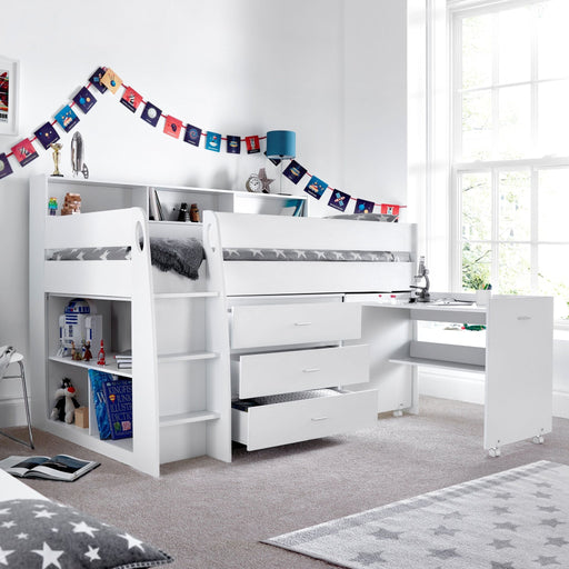 BedmasterErsa Storage Mid Sleeper Bed - Rest Relax