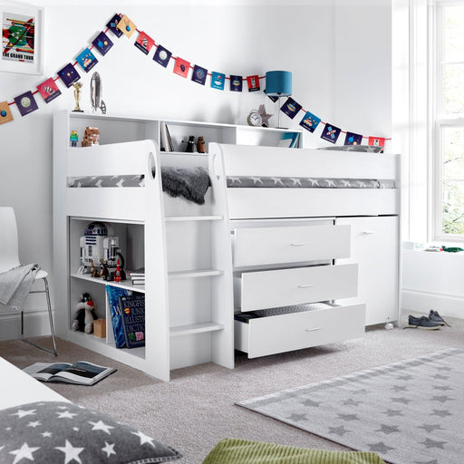 BedmasterErsa Storage Mid Sleeper Bed - Rest Relax