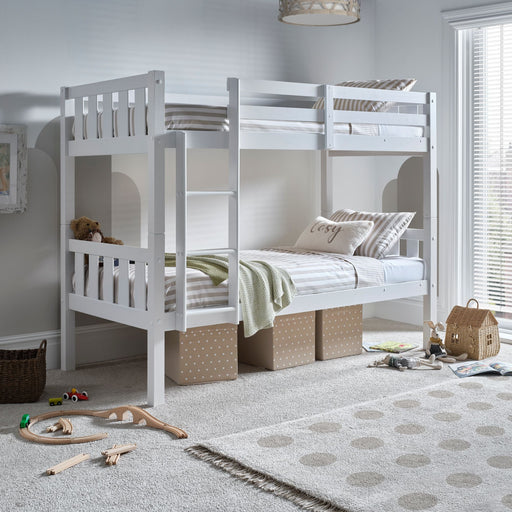 BedmasterIcon White Bunk Bed - Swann Sleep Ltd T/A Rest Relax