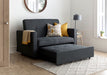 BedmasterTroy Grey Sofa Bed - Rest Relax