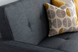 BedmasterTroy Grey Sofa Bed - Rest Relax