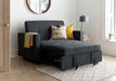 BedmasterTroy Grey Sofa Bed - Rest Relax