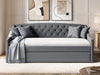 Flair FurnishingsAurora Grey Fabric Day Bed With Trundle - Rest Relax