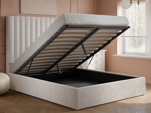 Flair FurnishingsEverley Cream Boucle Ottoman Bed - Rest Relax