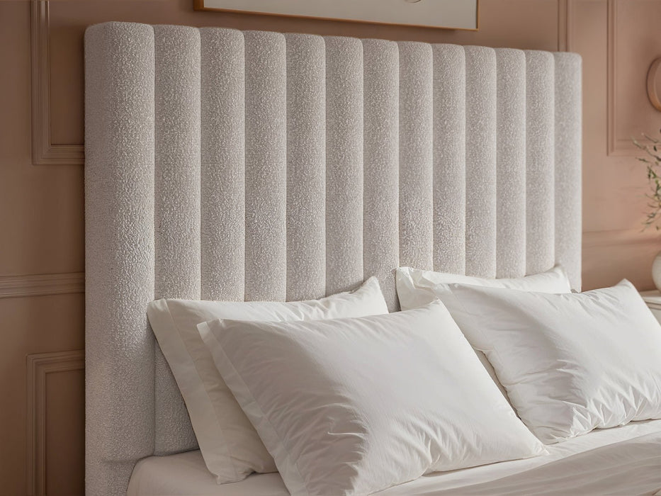 Flair FurnishingsEverley Cream Boucle Ottoman Bed - Rest Relax