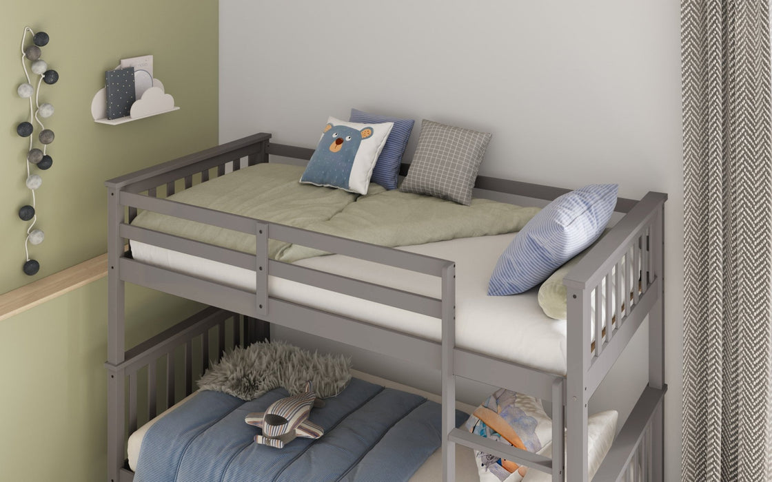 Flair FurnishingsKoop Detachable Bunk in Grey - Rest Relax