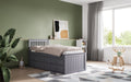 Flair FurnishingsMontana Grey Captains Guest Bed Frame With Drawers - Rest Relax