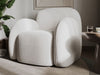 Flair FurnishingsNina White Boucle Teddy Arm Chair - Rest Relax