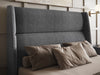 Flair FurnishingsRumba Grey Linen Fabric Ottoman Bed - Rest Relax