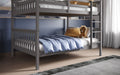 Flair FurnishingsTetrad Grey Detachable Small Double Bunk Bed - Rest Relax