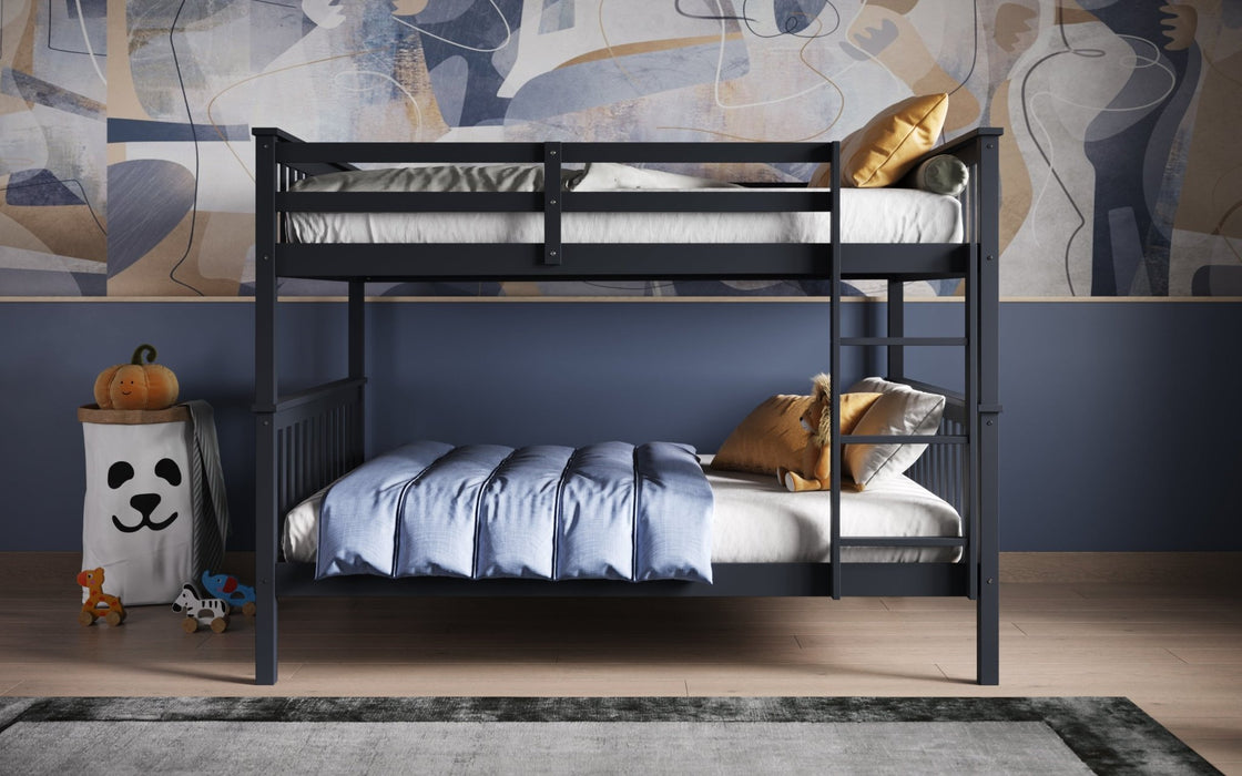 Flair FurnishingsTetrad Grey Detachable Small Double Bunk Bed - Rest Relax