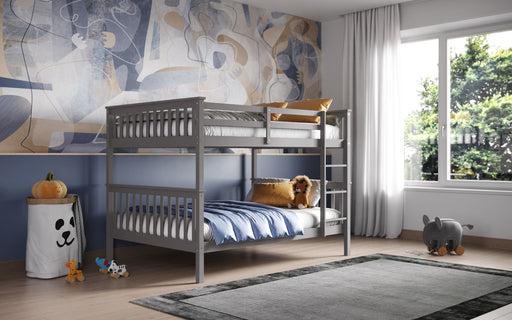 Flair FurnishingsTetrad Grey Detachable Small Double Bunk Bed - Rest Relax