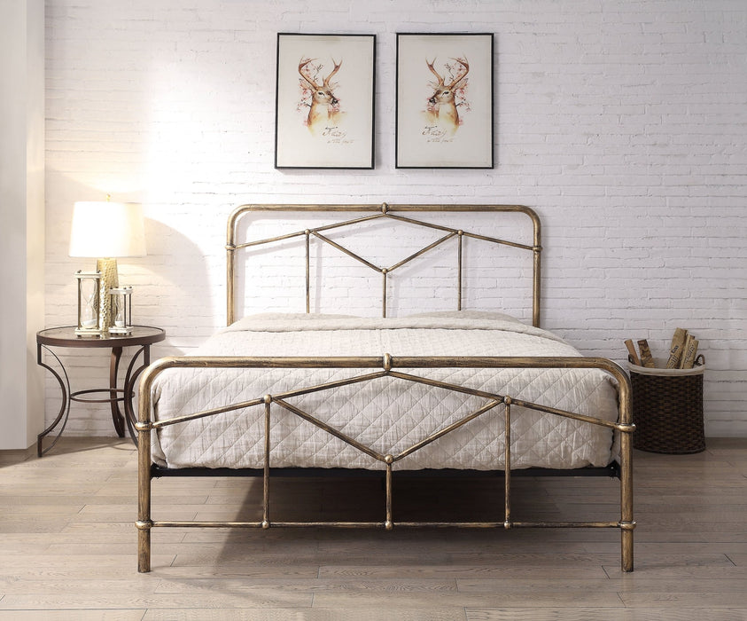 Flintshire FurnitureAxton Antique Bronze Metal Bed Frame - Rest Relax