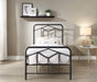 Flintshire FurnitureAxton Black Metal Single Bed Frame - Rest Relax