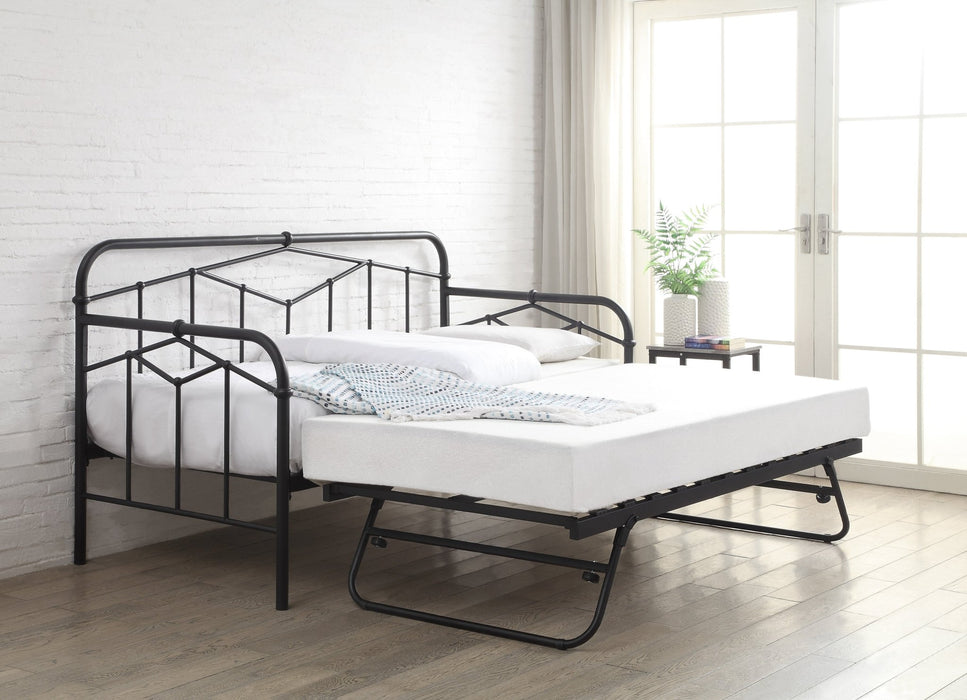 Flintshire FurnitureAxton Metal Day Bed Black - Rest Relax