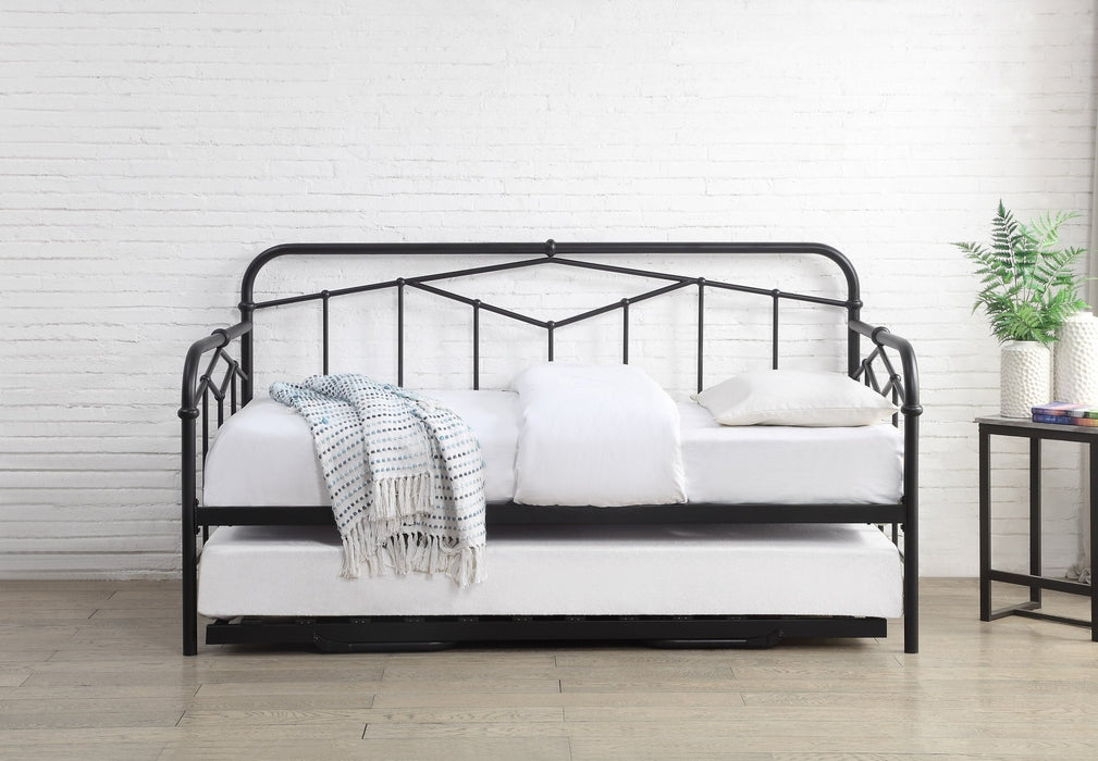 Flintshire FurnitureAxton Metal Day Bed Black - Rest Relax