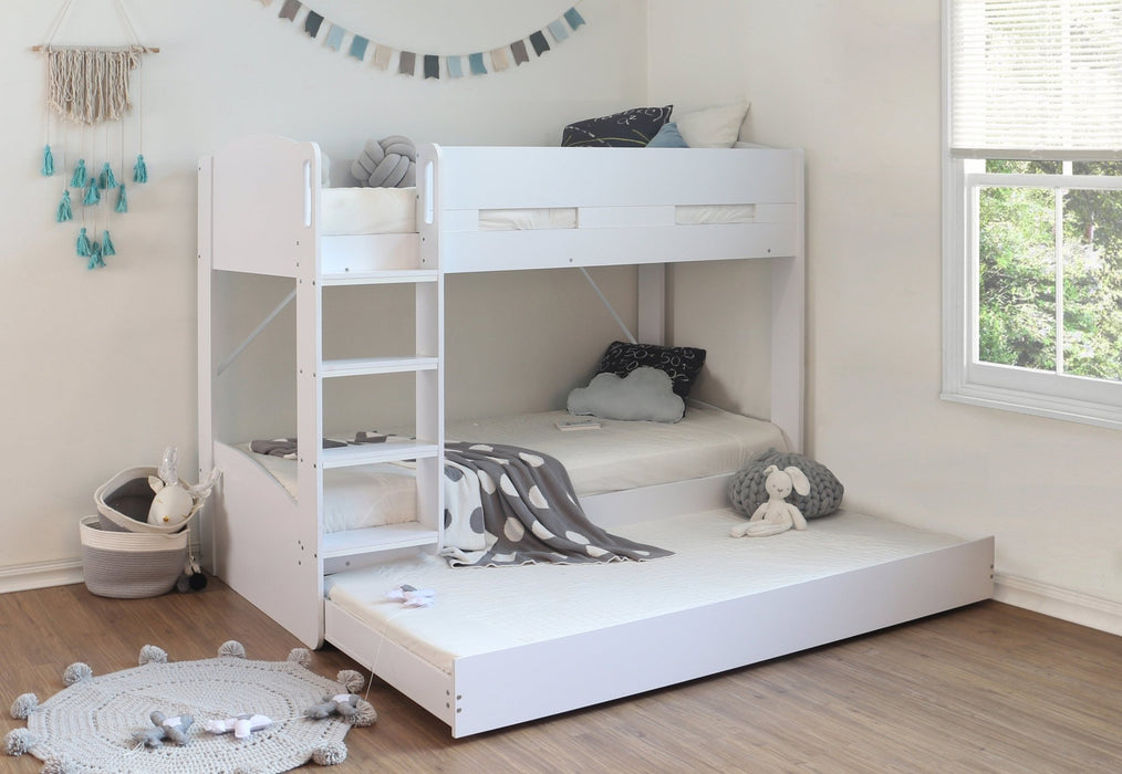 Flintshire FurnitureBillie Wooden Bunk Bed White - Rest Relax