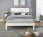 Flintshire FurnitureConway White Wooden Bed Frame - Rest Relax