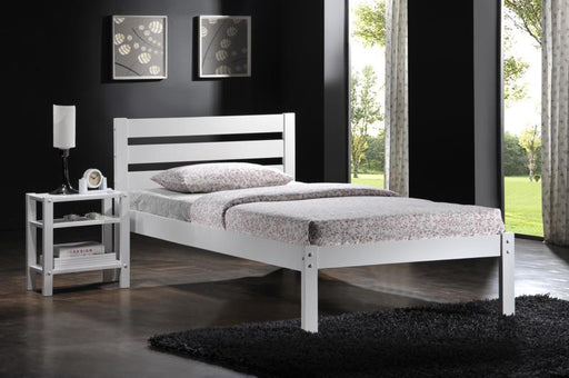 Flintshire FurnitureEco White Wooden Pine Bed Frame - Rest Relax