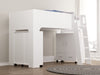 Flintshire FurnitureEden Mid Sleeper White - Rest Relax