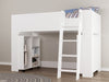 Flintshire FurnitureEden Mid Sleeper White - Rest Relax