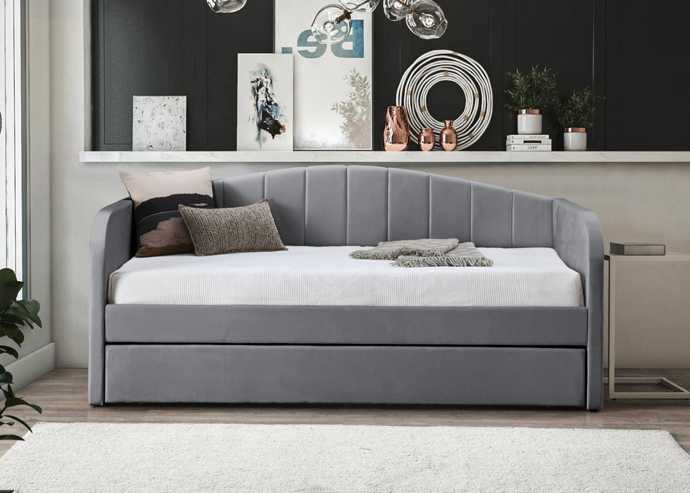 Flintshire FurnitureFabric Day Bed Grey - Rest Relax