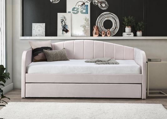Flintshire FurnitureFabric Day Bed Pink - Rest Relax