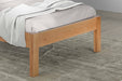 Flintshire FurnitureGladstone Solid Oak Wooden Single Bed Frame - Rest Relax